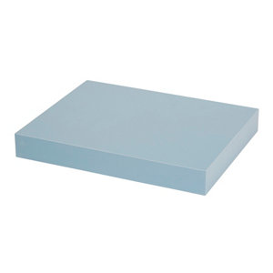 Tablette bleu gris l. 30 cm x p. 23,5 cm - ép. 38 mm