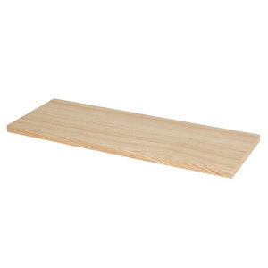 Tablette decor chene l. 60 cm x p. 23 cm - ép. 18 mm