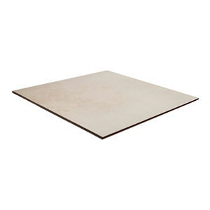 Carrelage de sol intérieur "Konkrete" ivoire - l. 42,6 x L. 42,6 cm