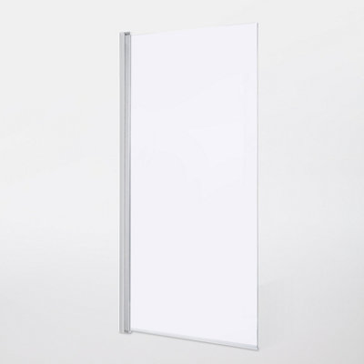 Pare baignoire 1 volet verre anticalcaire GoodHome Calera H. 140 x . 85 cm