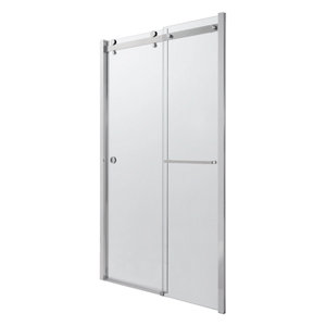 Porte de douche coulissante 2 volets "Naya" l.120 cm en verre transparent