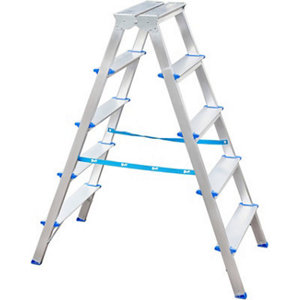 Escabeau pliant double 5 marches