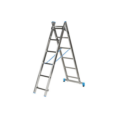 Échelle d'escalier multiposition 2 x 6 marches 3 3 - vue 1