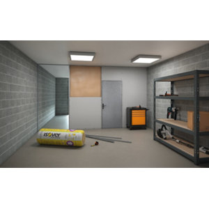 Bloc-porte de service métal isolée - H. 200 x l. 80 cm