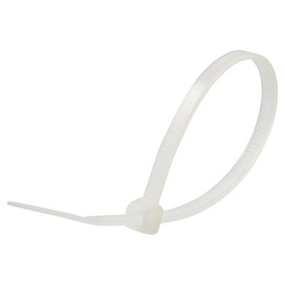 100 colliers de serrage en nylon Diall 3 5 x 150 mm - vue 1