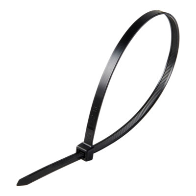 100 colliers de serrage en nylon Diall 4 8 x 250 mm