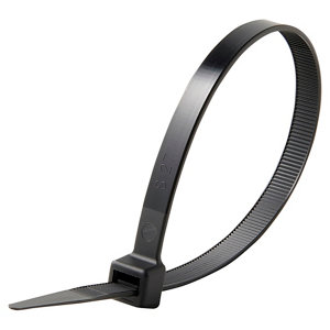 Lot de 100 colliers de fixation noir 9 x 300 mm