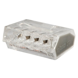 Lot de 15 bornes de connexion 5 entrées