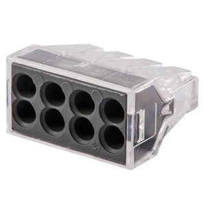 Lot de 15 bornes de connexion 8 entrées