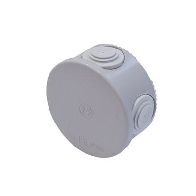 Boîte de dérivation extérieure avec 4 passe câbles et système de verrouillage intégré Diall 85 x 40 mm