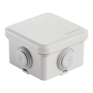 Boîte de dérivation carrée 65 x 65 mm