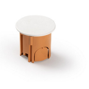 Boîte de dérivation à sceller et système de fermeture sans vis Ø 36 mm