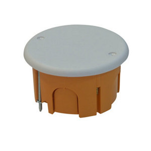 Boîte de dérivation à sceller et système de fermeture sans vis Ø 36 mm