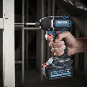 Visseuse à chocs sans fil brushless 18 V + 1 batterie 4 Ah - EID18-Li