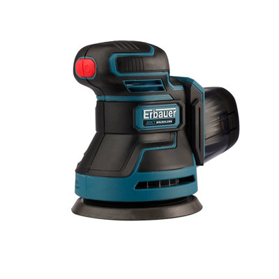 Ponceuse excentrique sans fil brushless Erbauer ERO18 Li 125 mm 18V sans batterie - vue 1
