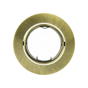 Anneau métal orientable or brossé ip20 (ykrs413aa)