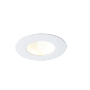Lot de 3 spots invisibles fixes LED intégrée blanc IP20 (72263)