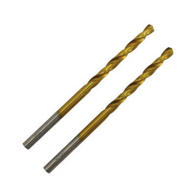 Foret métal x2 dimensions Ø.2 5 x .57 mm emmanchement Cylindrique Erbauer - vue 2