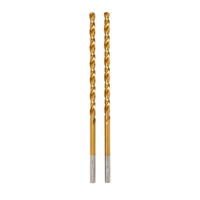 Foret métal x2 dimensions Ø.4 x .119 mm emmanchement Cylindrique Erbauer - vue 2