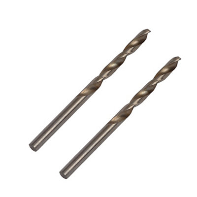 Foret métal x2 dimensions Ø.3 5 x .70 mm emmanchement Cylindrique Universal - vue 2
