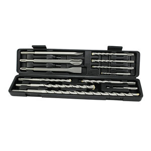 Coffret mixte de 12 forets SDS+ à bois