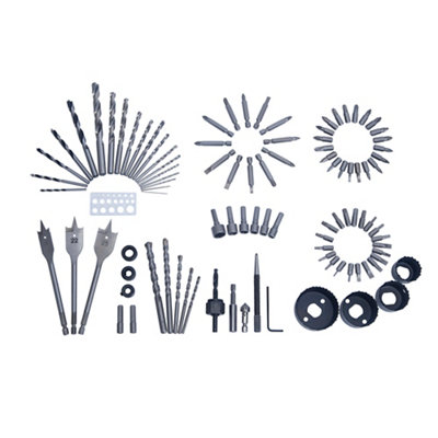 Coffret assortiment forets et embouts perçage vissage Universal 100 pcs - vue 1