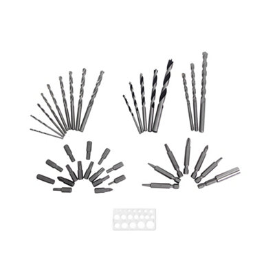 Coffret assortiment forets et embouts perçage vissage Universal 40pcs - vue 1
