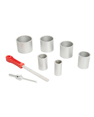 Trépan revêtement carbure hexagonal ø35 45 54 68 73 et 85 mm universel 6 pièces