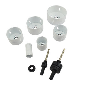 Coffret de 6 scies cloches électricien