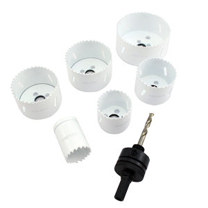 Set 6 trepans bi-metal plombier - HLS22196