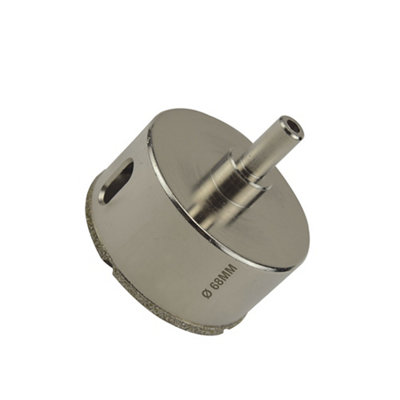 Trépan sans foret pilote Universal pour carrelage au sol Ø.68 mm