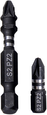 Embout de vissage PZ2 25 mm50 mm Erbauer 30 pièces - vue 2