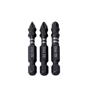 3 embouts de vissage impact ph1/2/3 50mm