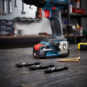 Kit de 3 embouts de vissage PZ1/PZ2/PZ3 en acier S2 50 mm