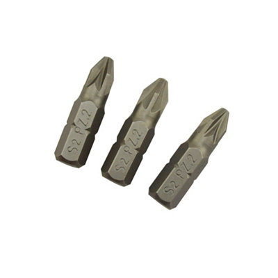 Embout de vissage standard PZ2 25 mm Universel 3 pièces - vue 1
