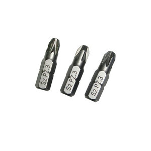 Set de 3 embouts de vissage 25 mm STD