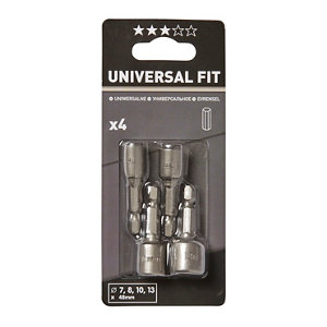 Lot de 4 noix de serrage