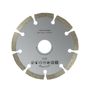 Disques diamant segmentés en acier 115 mm