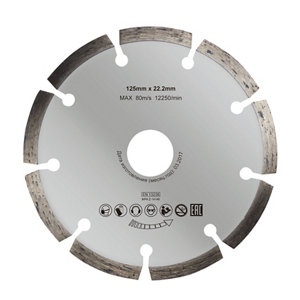 Disques diamant segmentés Diam. 125 mm