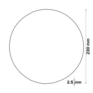 Disques à tronçonner le béton 230 mm