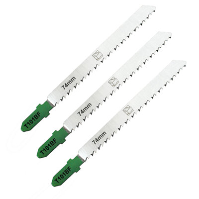 3 lames de scie sauteuse T droite propre Bois dur . 100 mm - vue 2