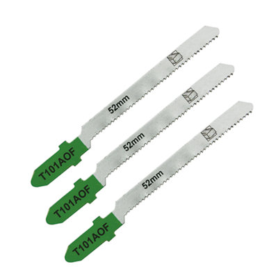 3 lames de scie sauteuse T courbe propre Stratifié - vue 1