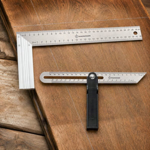 Fausse équerre aluminium 300 mm (MS07)