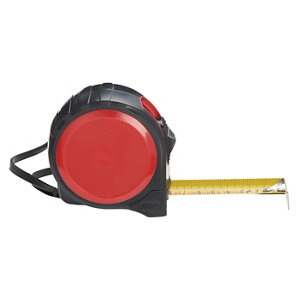 Mètre ruban 8 m (MS43) noir et rouge