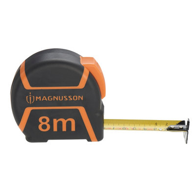 Mètre ruban mesure courte mesure .8m x .25mm Magnétique Marquage double face Magnusson MS44 - vue 1