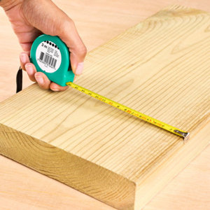 Mètre ruban 3 m (MS53) en plastique peinte