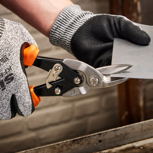 Cisaille à tôle coupe droite 250 mm