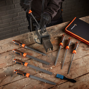 Lot de 9 pièces (limes et râpes) 200 mm