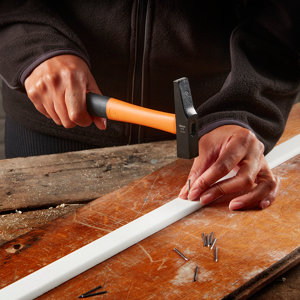 Marteau menuisier 16mm, tête en acier au carbone