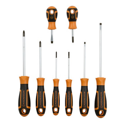 Tournevis Magnusson acier au carbone vendu par 8 pièces - vue 2